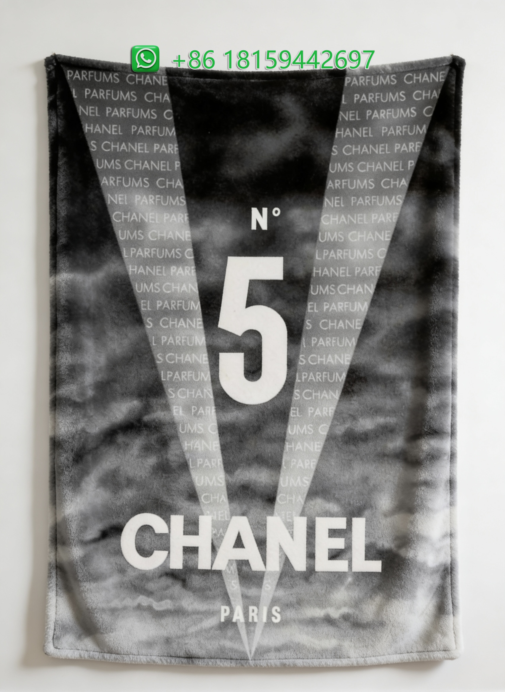 Chanel Throw Blankets
